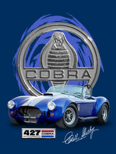 Load image into Gallery viewer, Carroll Shelby Cobra 427 Ford roadster blue