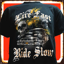 Load image into Gallery viewer, Live Fast... Ride Slow