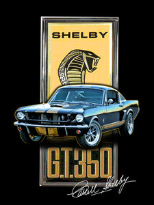 Carroll Shelby Ford Mustang 1966 Shelby Mustang GT350H Ford