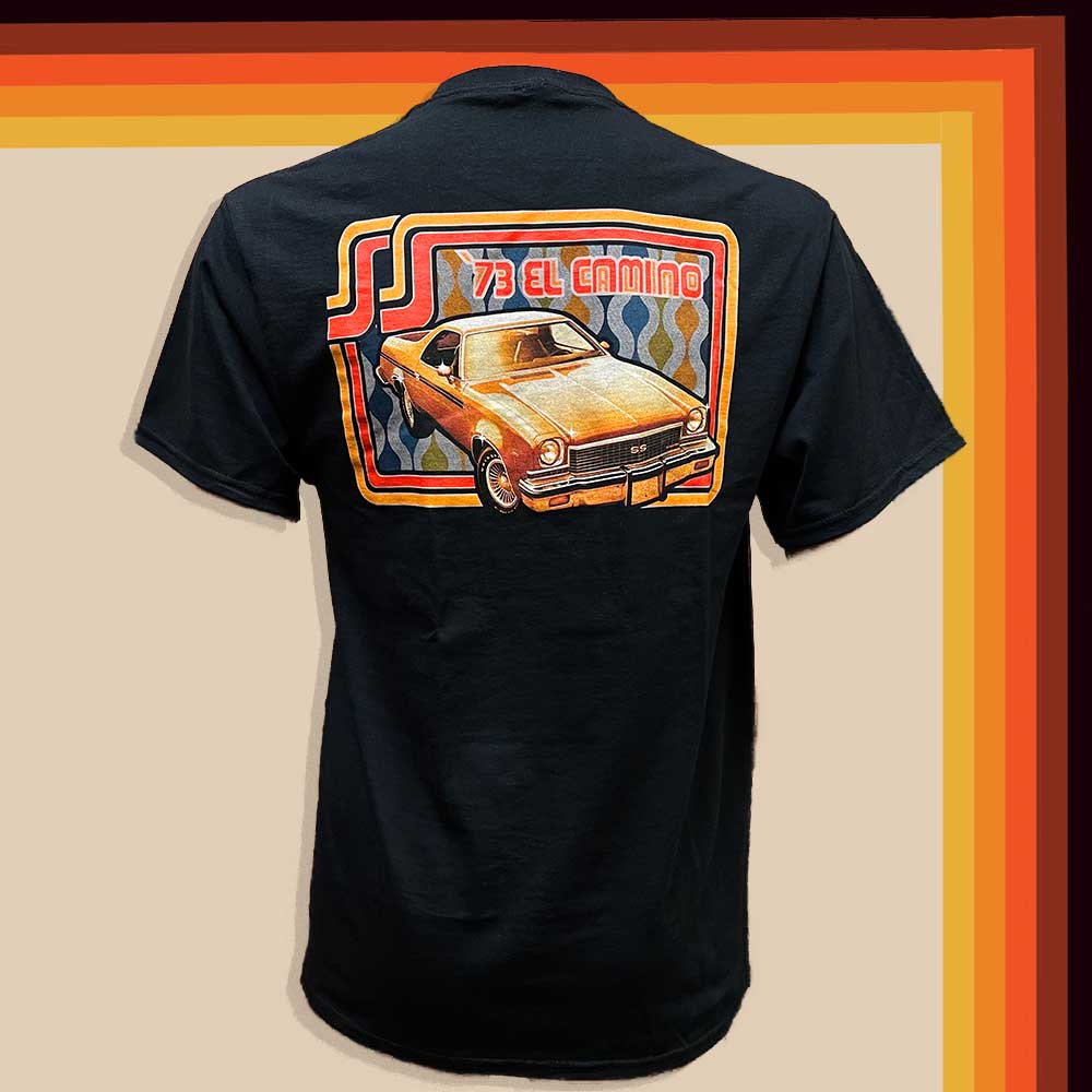 1973 Chevy El Camino SS Orange 